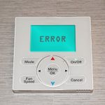 Furnace repair in Ocean County smart thermostat error message